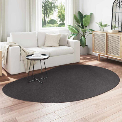 Area Rugs HUARTE Anthracite 160 x 230 cm Polyester