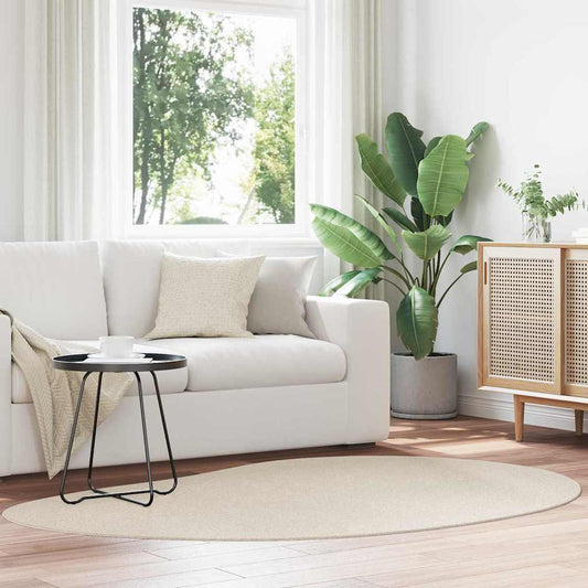 Carpet HUARTE Beige 140 x 200 cm Polyester