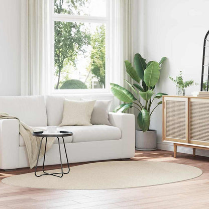 Carpet HUARTE Beige 160 x 230 cm Polyester