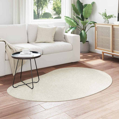 Area Rugs HUARTE Cream 120 x 170 cm Polyester