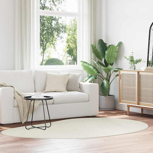 Carpet HUARTE Cream 160 x 230 cm Polyester