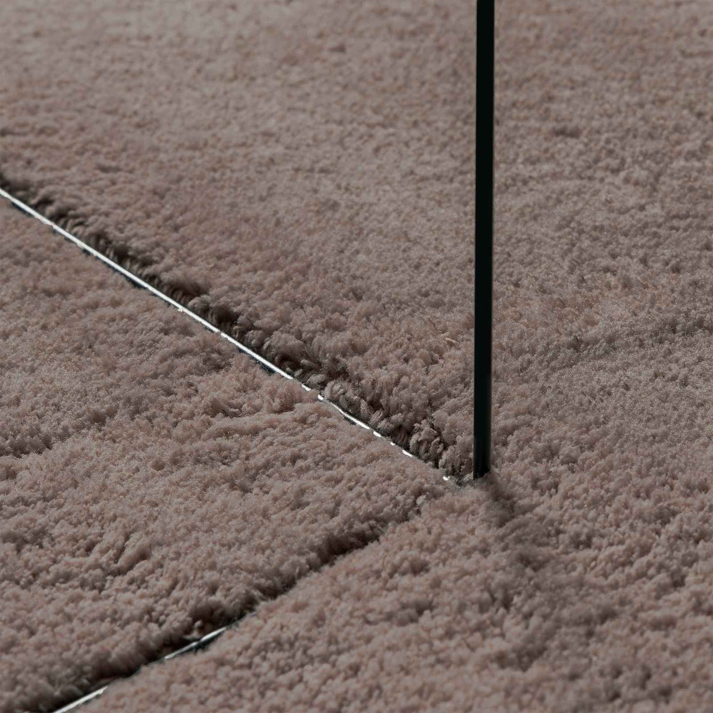 Area Rugs HUARTE Sand 140 x 200 cm Polyester