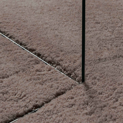 Area Rugs HUARTE Sand 140 x 200 cm Polyester