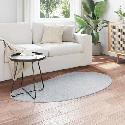 Area Rugs HUARTE Grey 80 x 150 cm Polyester