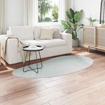 Area Rugs HUARTE Grey 100 x 200 cm Polyester