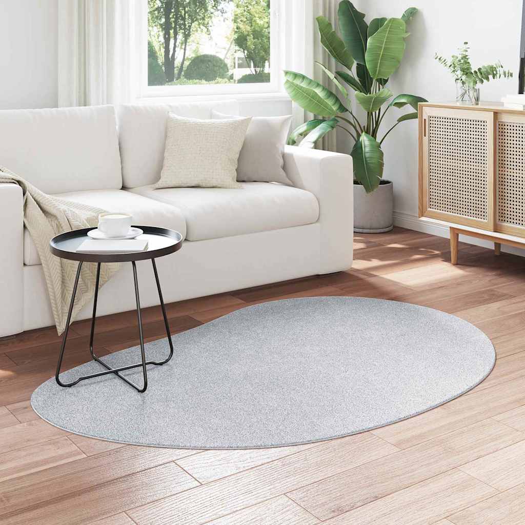 Area Rugs HUARTE Grey 120 x 170 cm Polyester