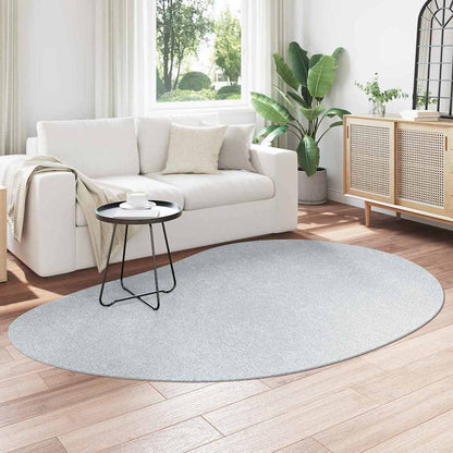Area Rugs HUARTE Grey 160 x 230 cm Polyester