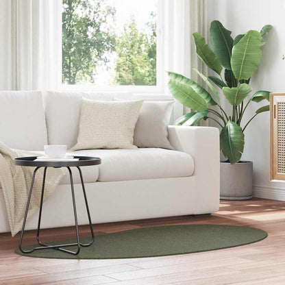 Carpet HUARTE Forest green 80 x 150 cm Polyester
