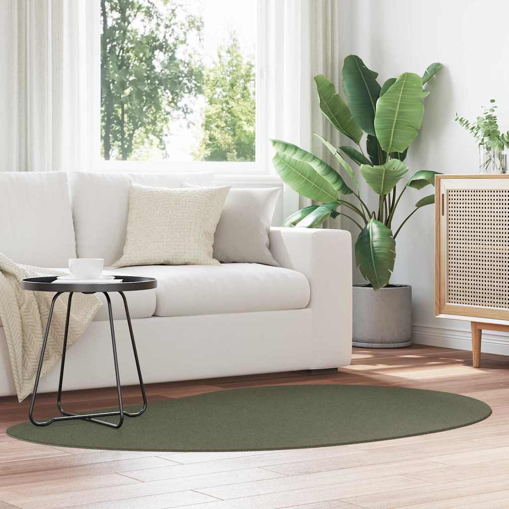 Carpet HUARTE Forest green 120 x 170 cm Polyester