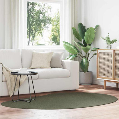 Area Rugs HUARTE Forest green 140 x 200 cm Polyester