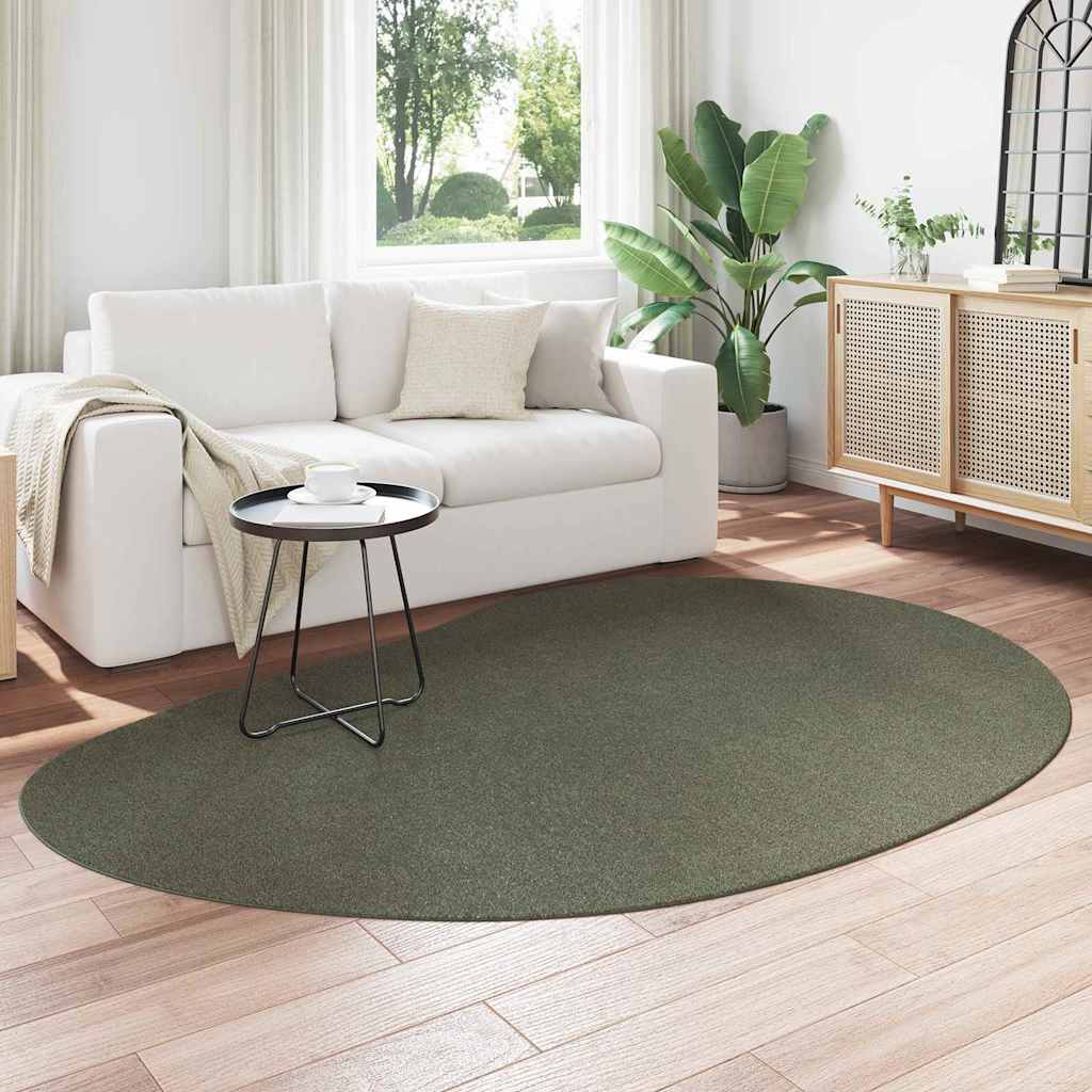 Area Rugs HUARTE Forest green 160 x 230 cm Polyester