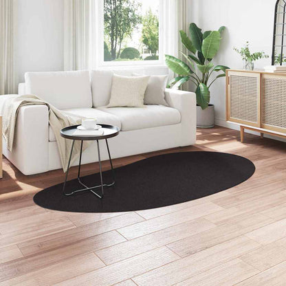 Area Rugs HUARTE Black 100 x 200 cm Polyester