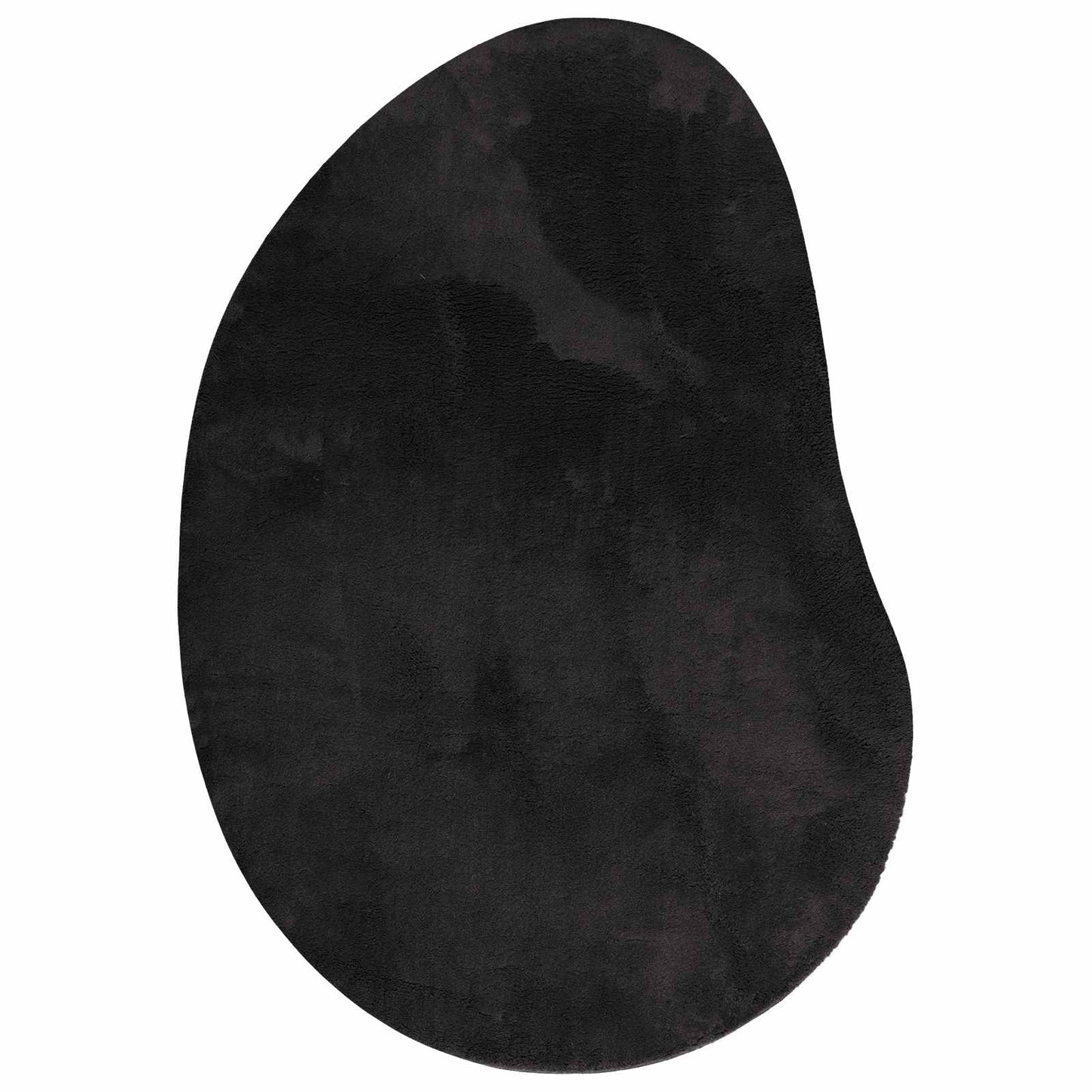 Area Rugs HUARTE Black 160 x 230 cm Polyester
