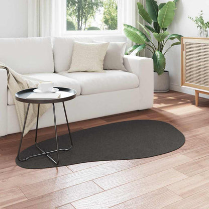 Area Rugs HUARTE Anthracite 80 x 150 cm Polyester