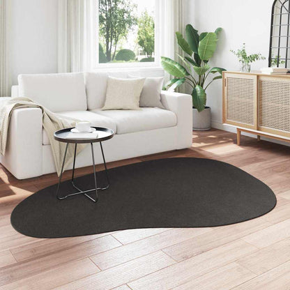 Area Rugs HUARTE Anthracite 140 x 200 cm Polyester