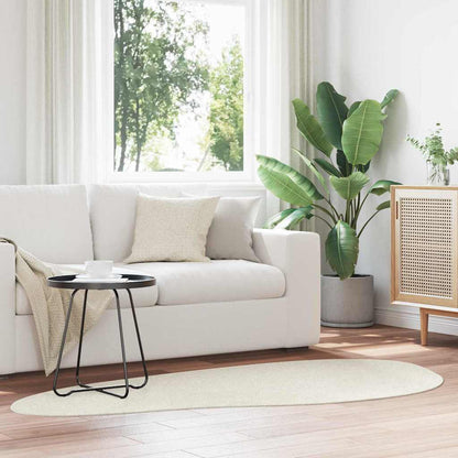 Area Rugs HUARTE Cream 100 x 200 cm Polyester