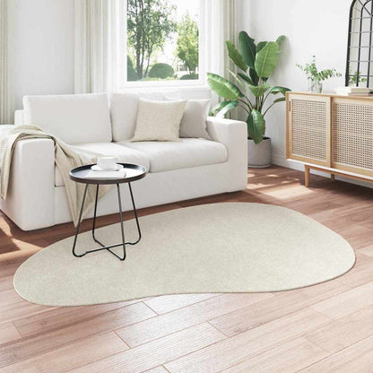 Area Rugs HUARTE Cream 140 x 200 cm Polyester