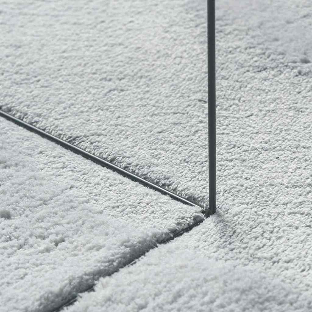 Carpet HUARTE Grey 80 x 150 cm Polyester