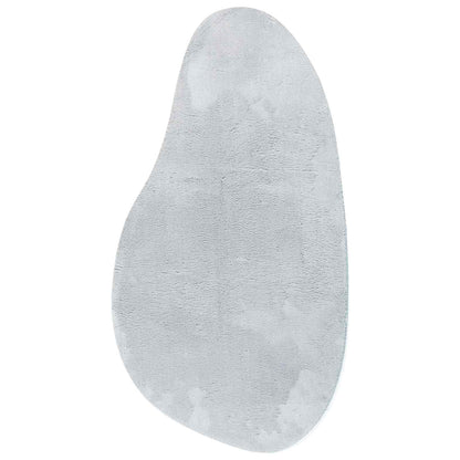 Carpet HUARTE Grey 80 x 150 cm Polyester