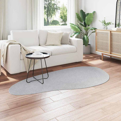 Carpet HUARTE Grey 100 x 200 cm Polyester