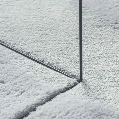 Carpet HUARTE Grey 140 x 200 cm Polyester