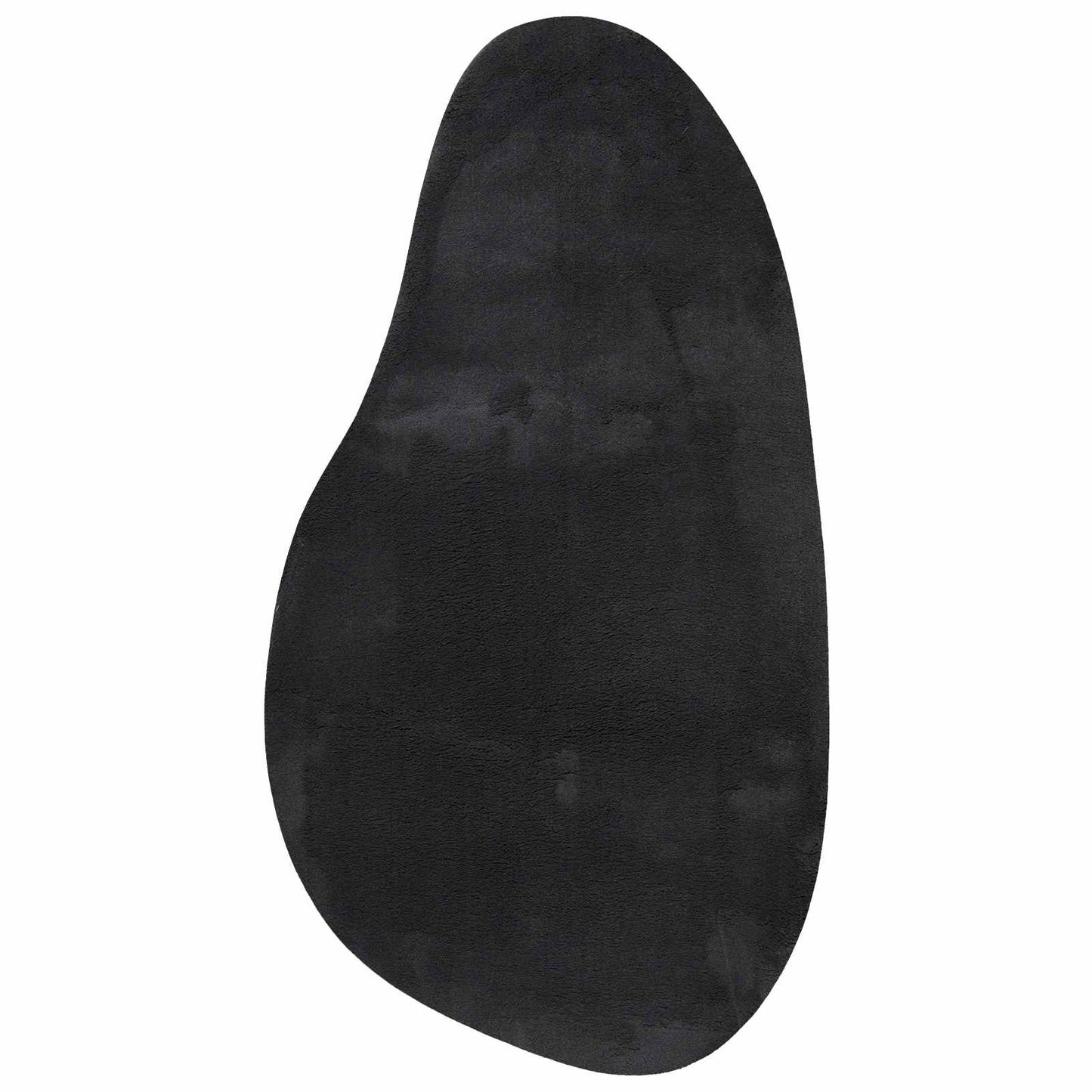 Carpet HUARTE Black 80 x 150 cm Polyester