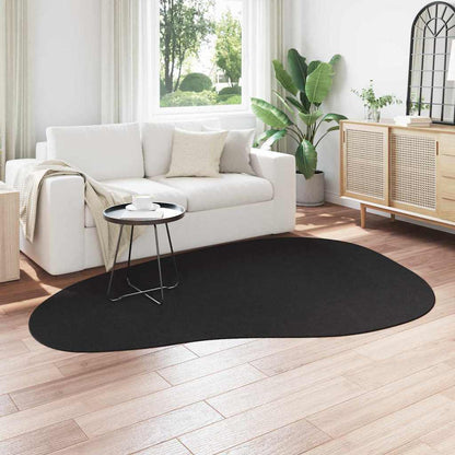 Carpet HUARTE Black 160 x 230 cm Polyester