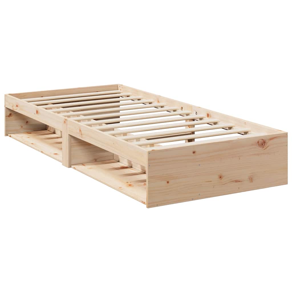 Day Bed without Mattress 80x200 cm Solid Wood Pine