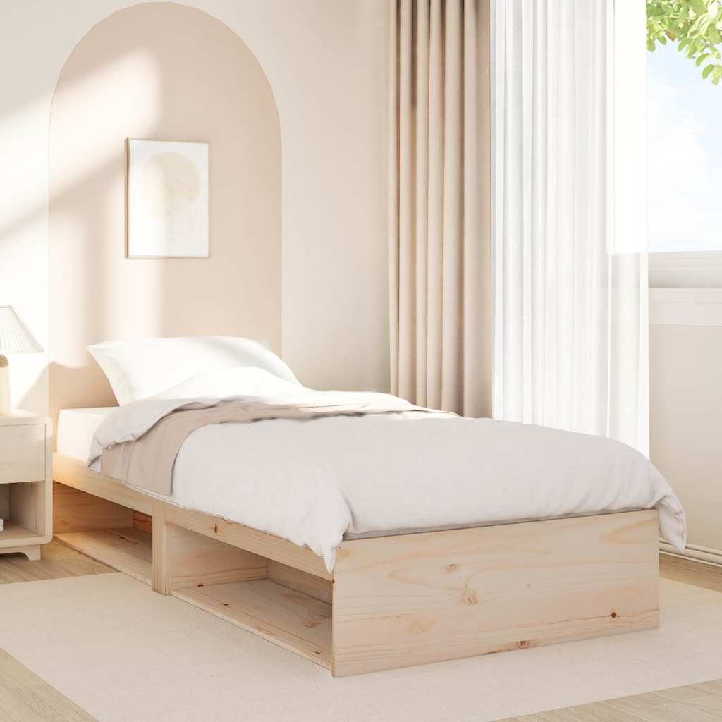 Day Bed without Mattress 80x200 cm Solid Wood Pine