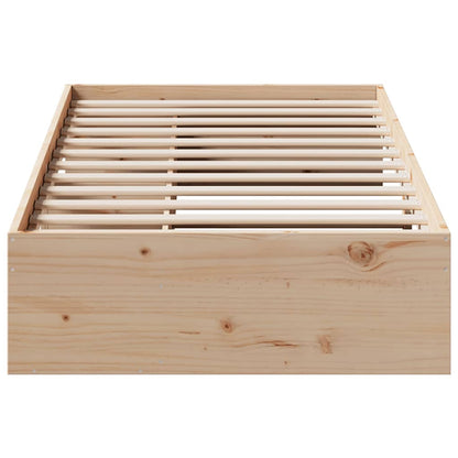 Day Bed without Mattress 80x200 cm Solid Wood Pine