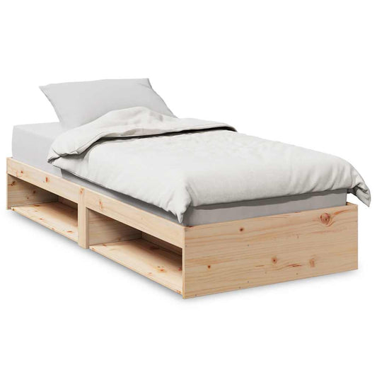 Day Bed without Mattress 75x190 cm Solid Wood Pine