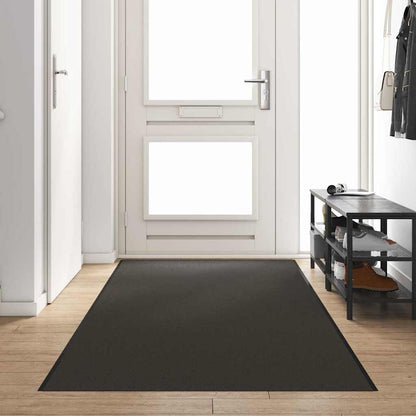 Doormat Anthracite and Black 120 x 400 cm 100% Polyamide
