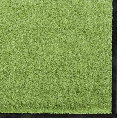 Doormat Other Green and Black 120 x 300 cm Polyamide and PVC