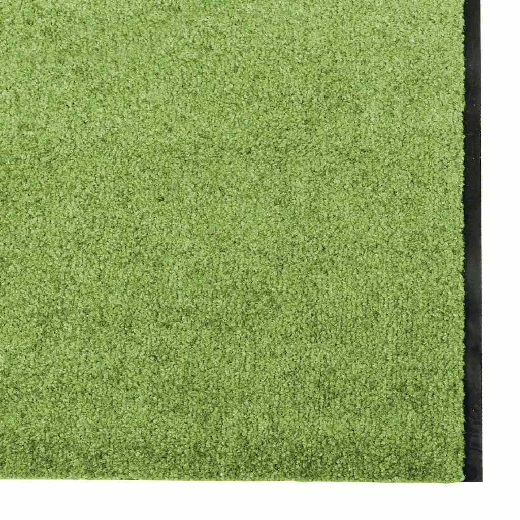 Doormat Other Green and Black 120 x 400 cm Polyamide and PVC