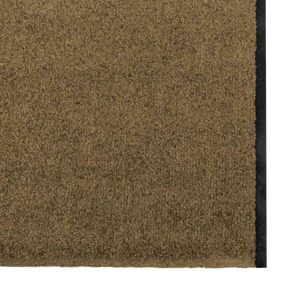Doormat Other Brown and Black 120 x 350 cm Polyamide and PVC
