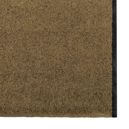 Doormat Brown and Black 120 x 400 cm 100% Polyamide
