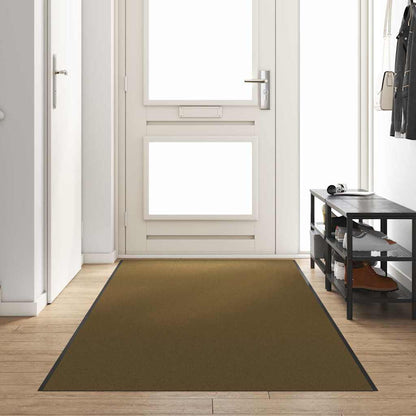 Doormat Brown and Black 120 x 400 cm 100% Polyamide