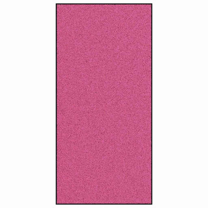 Doormat Other Pink and Black 120 x 250 cm Polyamide and PVC