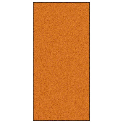Doormat Other Orange and Black 120 x 250 cm Polyamide and PVC