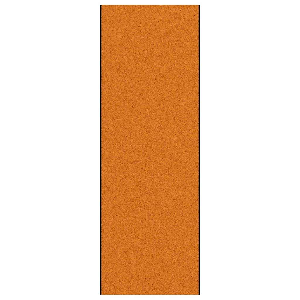 Doormat Other Orange and Black 120 x 350 cm Polyamide and PVC