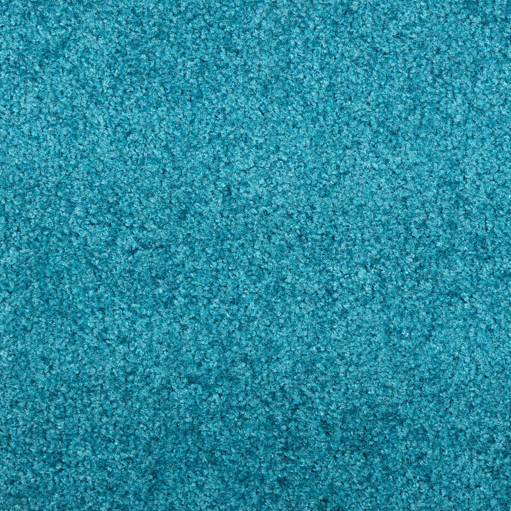 Doormat Cyan and Black 120 x 350 cm 100% Polyamide
