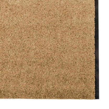 Doormat Other Cream and Black 120 x 400 cm Polyamide and PVC