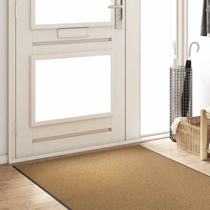 Doormat Other Cream and Black 120 x 400 cm Polyamide and PVC