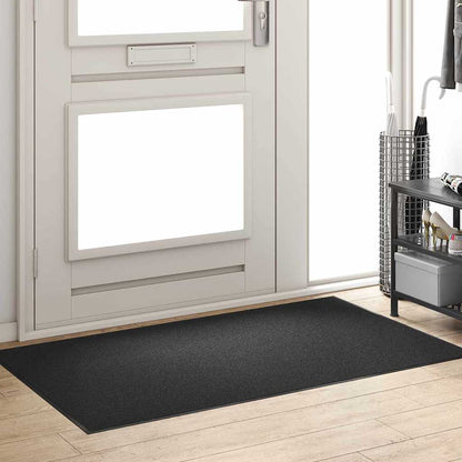 Doormat Black 90 x 150 cm 100% Polyamide