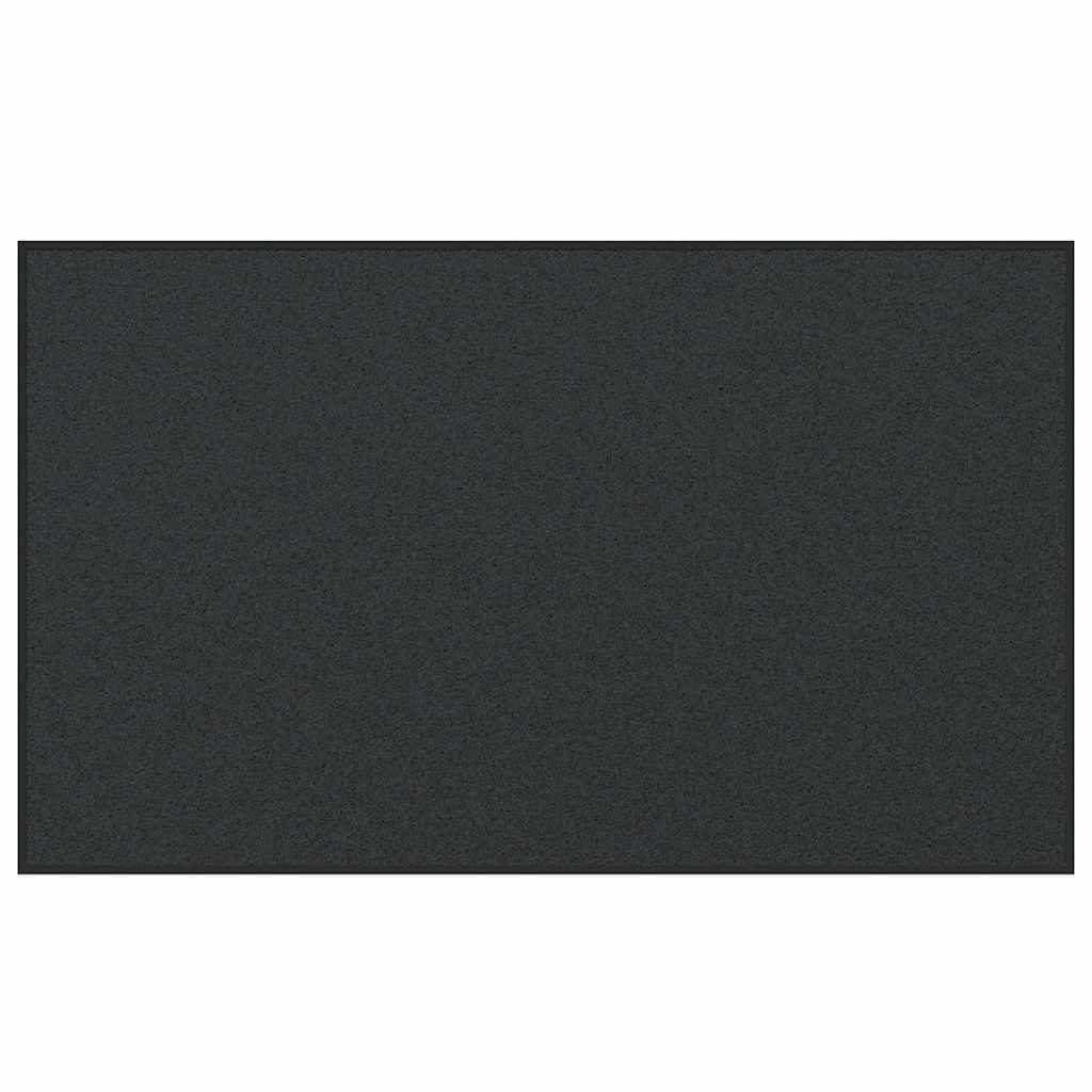 Doormat Black 90 x 150 cm 100% Polyamide