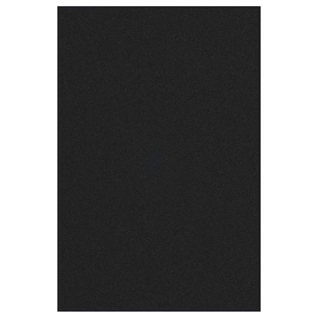 Doormat Black 120 x 180 cm 100% Polyamide