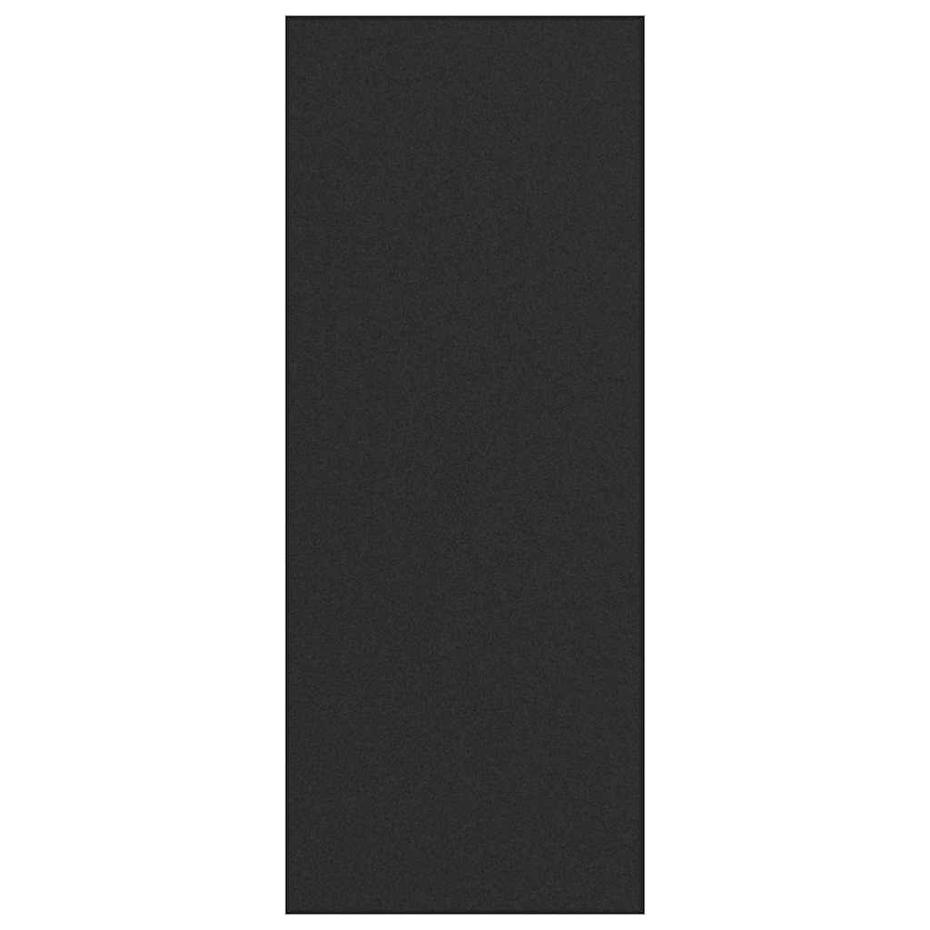 Doormat Black 120 x 300 cm 100% Polyamide