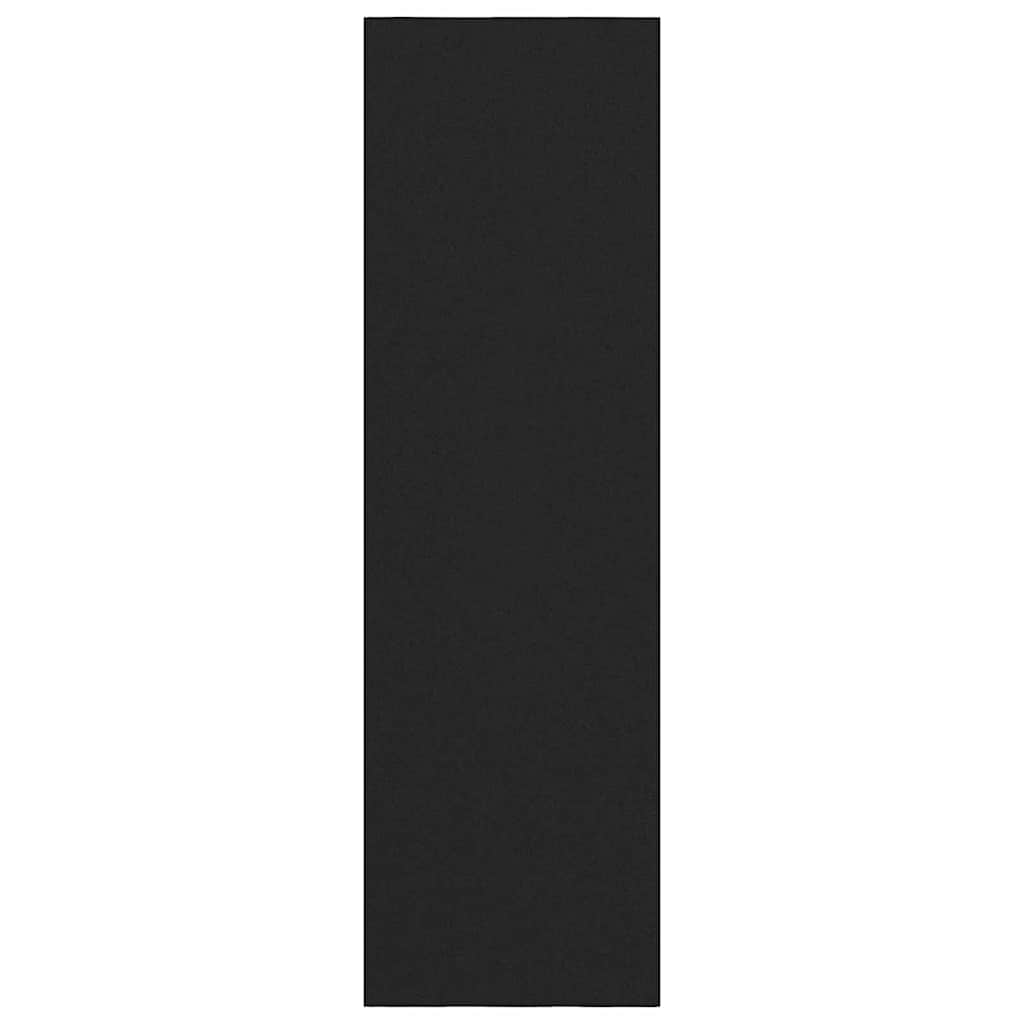 Doormat Black 120 x 400 cm 100% Polyamide