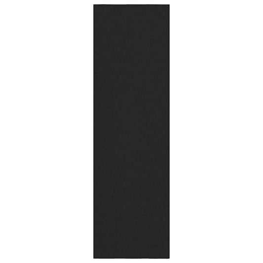 Doormat Black 120 x 400 cm 100% Polyamide