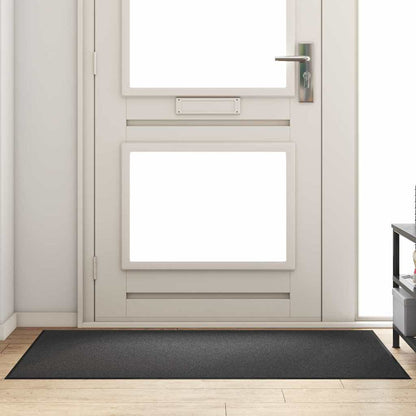 Doormat Anthracite and Black 90 x 150 cm 100% Polyamide